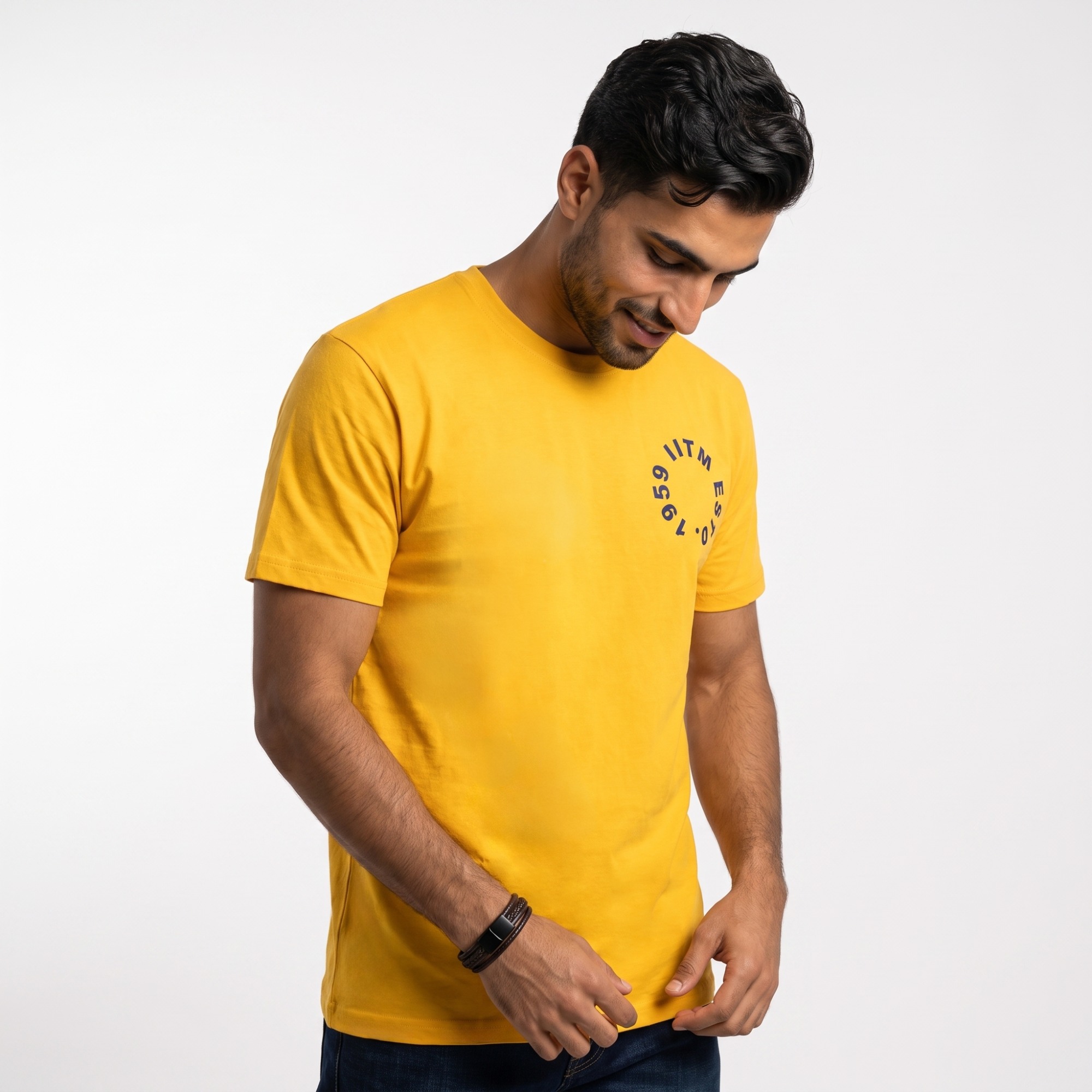 IITM Insti Cotton Tee - Yellow