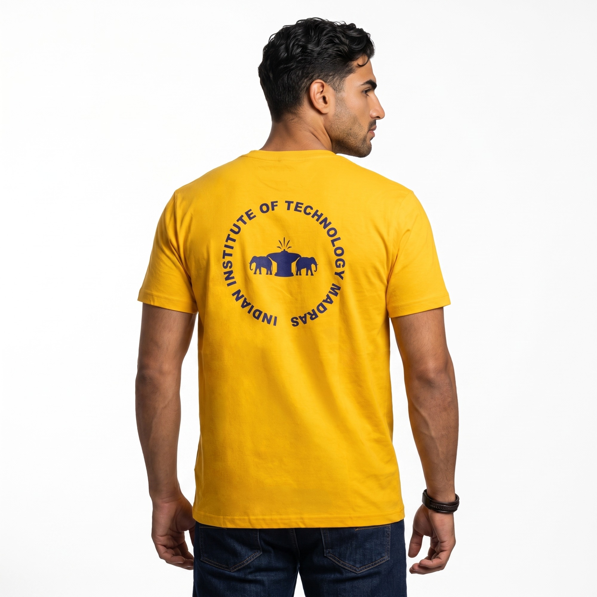 IITM Insti Cotton Tee - Yellow