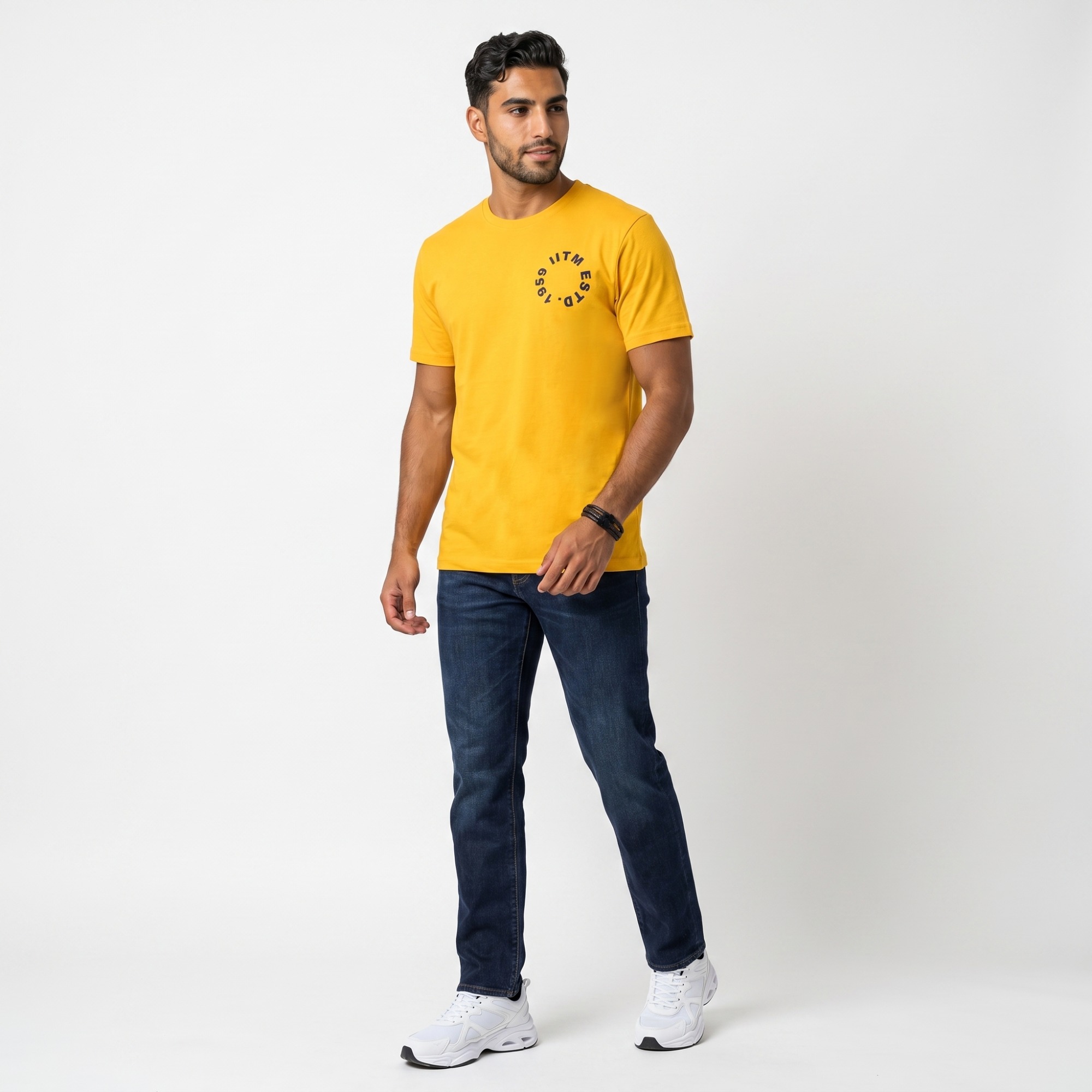 IITM Insti Cotton Tee - Yellow