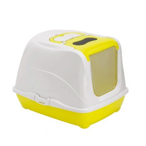 MODERNA FLIP-CAT LARGE 39X50X37 CM LEMON LITTER BOX MODERNA FLIP-CAT LARGE 39X50X37 CM LEMON LITTER BOX