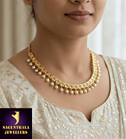 YELLOW SQUARE STONE NECKLACE