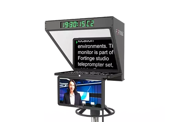 FORTINGE XPRO 21-L 21" TELEPROMPTER  MONITOR for ERA LITE & ROBO SERIES
