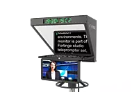 FORTINGE ROBO 19-HB-SDI 19" HIGH BRIGHTNESS STUDIO TELEPROMPTER with  SDI IN/OUT for PTZ CAMERAS