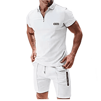 Men's Summer Casual Short-Sleeved T-Shirt With Pant