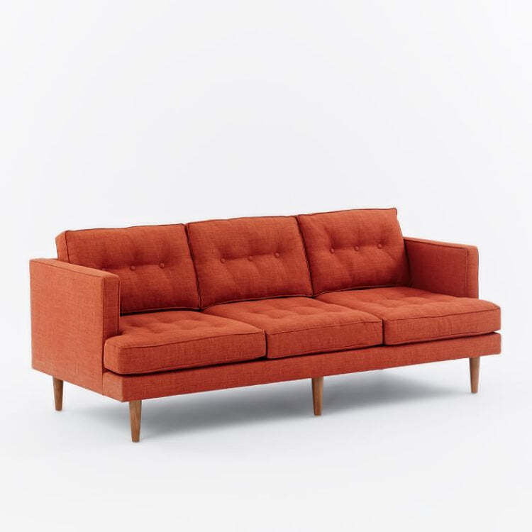 Ignis Sofa In Red - Three Seater Ignis Sofa In Red - Three Seater