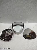 Shine Stainless S.S Triangle Panner maker with lid and base 750 ml