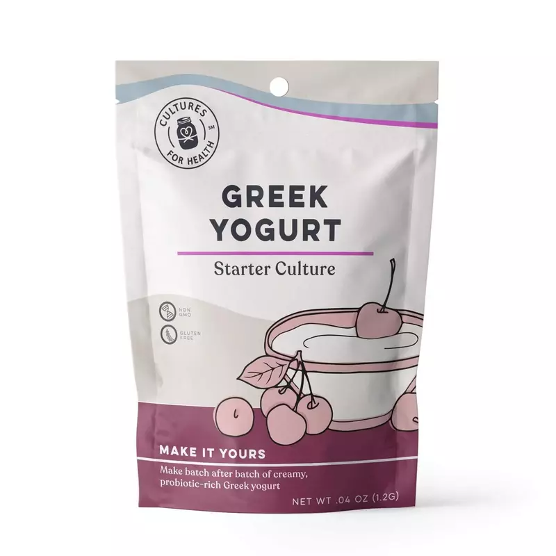 Cultivo Iniciador de Yogur Griego | Yogur Casero Cremoso y Probiótico