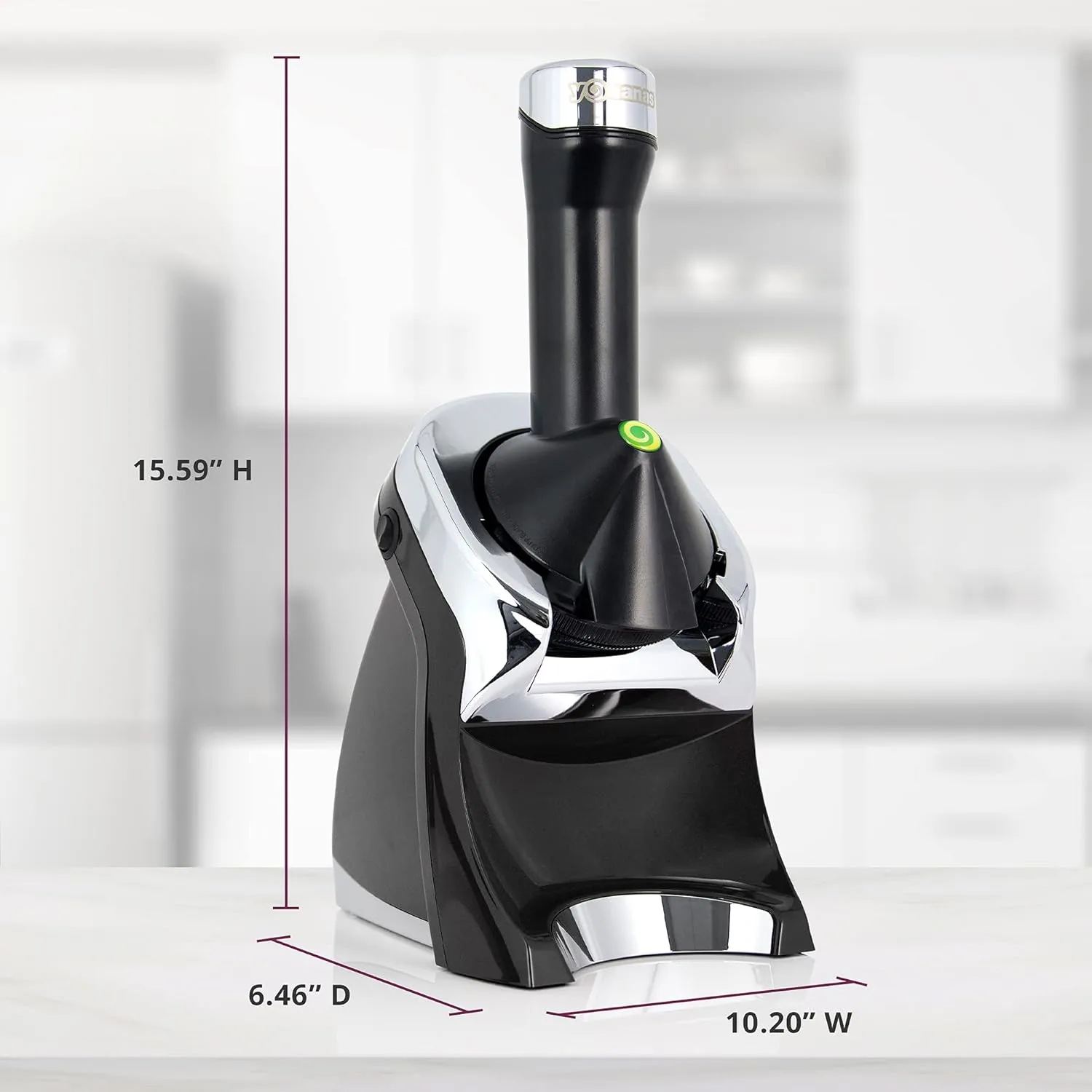 Yonanas Deluxe Vegan Dairy-Free Frozen Fruit Soft Serve Maker