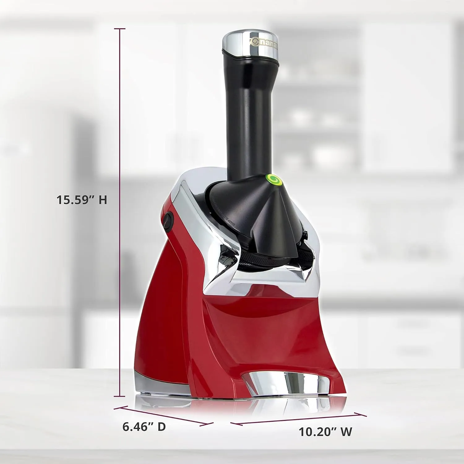 Yonanas Deluxe Vegan Dairy-Free Frozen Fruit Soft Serve Maker