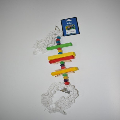 PADO  BIRD TOY NATURAL AND CLEAN 065 -WITH BELL PADO  BIRD TOY NATURAL AND CLEAN 065 -WITH BELL