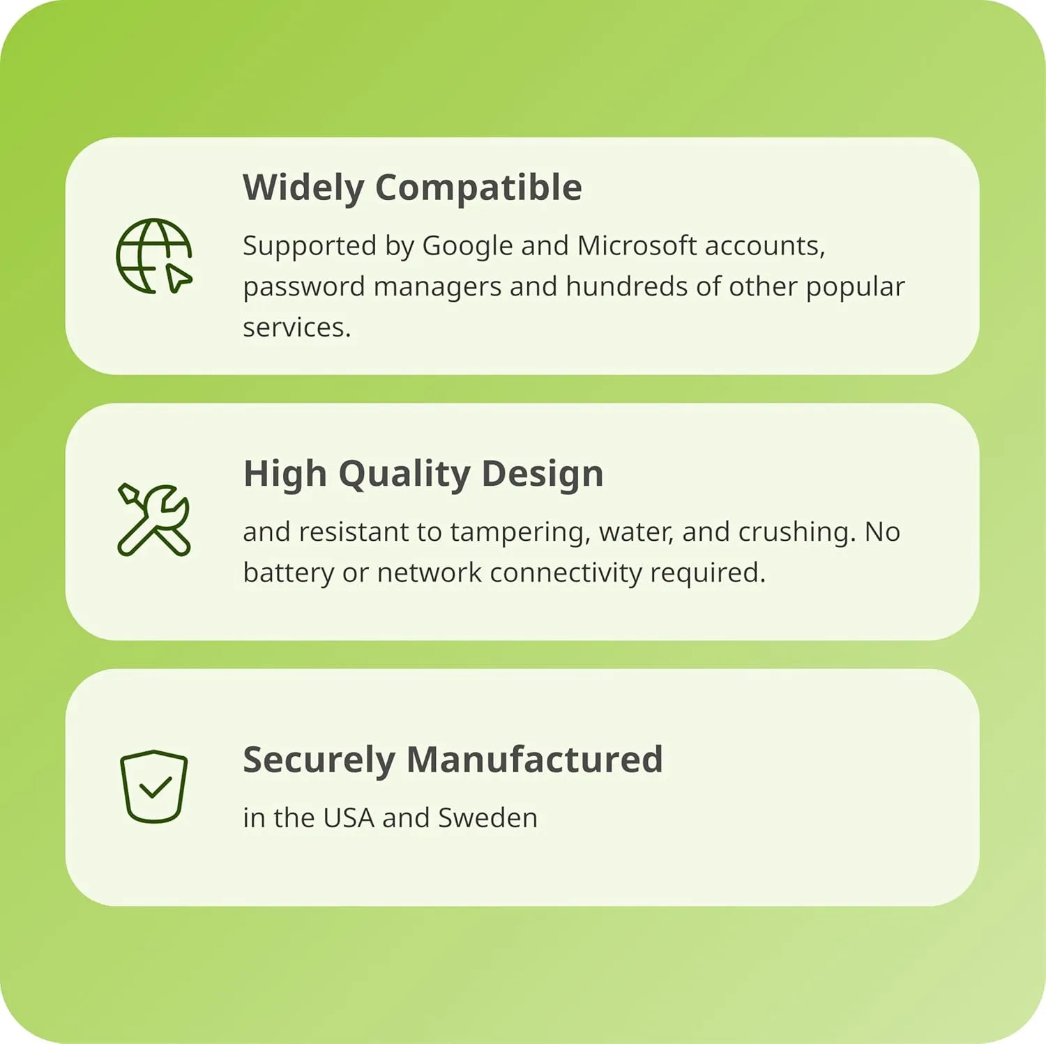 Yubico YubiKey 5 Series Hardware Security Key (USB)