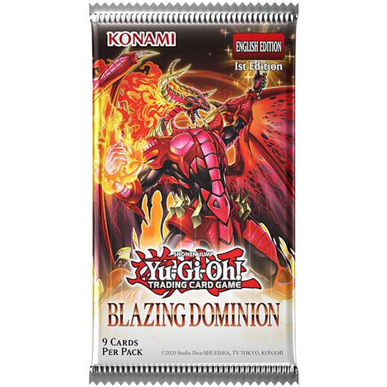 Yu-Gi-Oh! Blazing Dominion Booster Pack