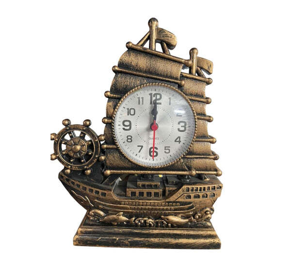 SAILBOAT DECORATIVE ALARM CLOCK