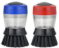 Kitchen Brush With Detergent Holder
