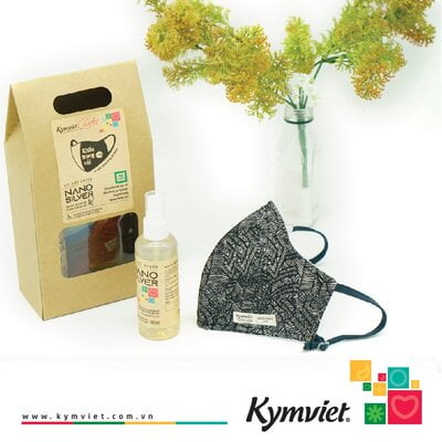 Khẩu Trang Vải Cotton 2 Lớp KYMVIET Có Dây Đeo Điều Chỉnh Được, Kháng Khuẩn, Mềm Mịn Cho Da Khẩu Trang Vải Cotton 2 Lớp KYMVIET Có Dây Đeo Điều Chỉnh Được, Kháng Khuẩn, Mềm Mịn Cho Da
