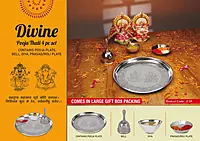 Divine Pooja Thali 4 pc set