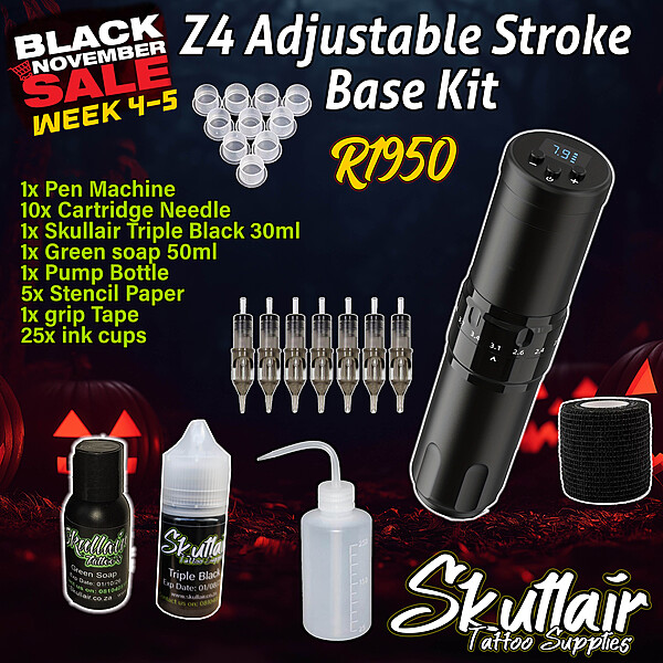 Z4 Adjustable stroke Wireless Tattoo Pen machine Base Kit Z4 Adjustable stroke Wireless Tattoo Pen machine Base Kit