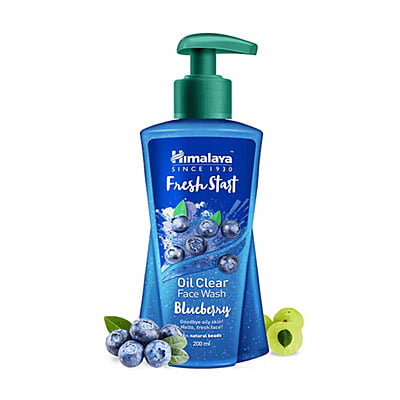 Himalaya Fresh Start Oil Clear Face Wash Blueberry