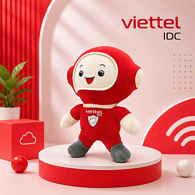 Linh vật Robot Viettel IDC (Hàng độc quyền)