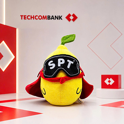 Linh Vật Chanh Vàng SPT - Techcombank (Hàng độc quyền)