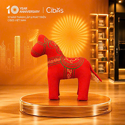 Linh Vật ngựa Dala (Cibes) (Hàng độc quyền)