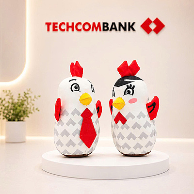 Linh Vật Gà Techcombank (Hàng độc quyền)