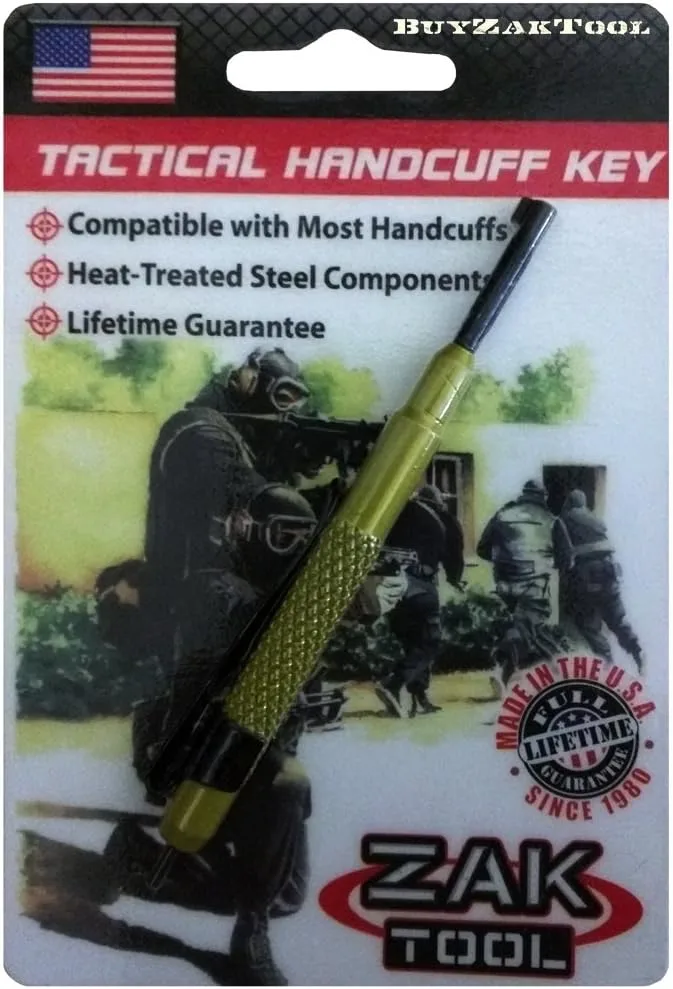 ZAK TOOL Aluminum Pocket Handcuff Key