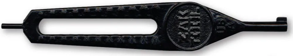 Zak Tool Super Flat Grip Universal Handcuff Key Solid Steel Black ZT25