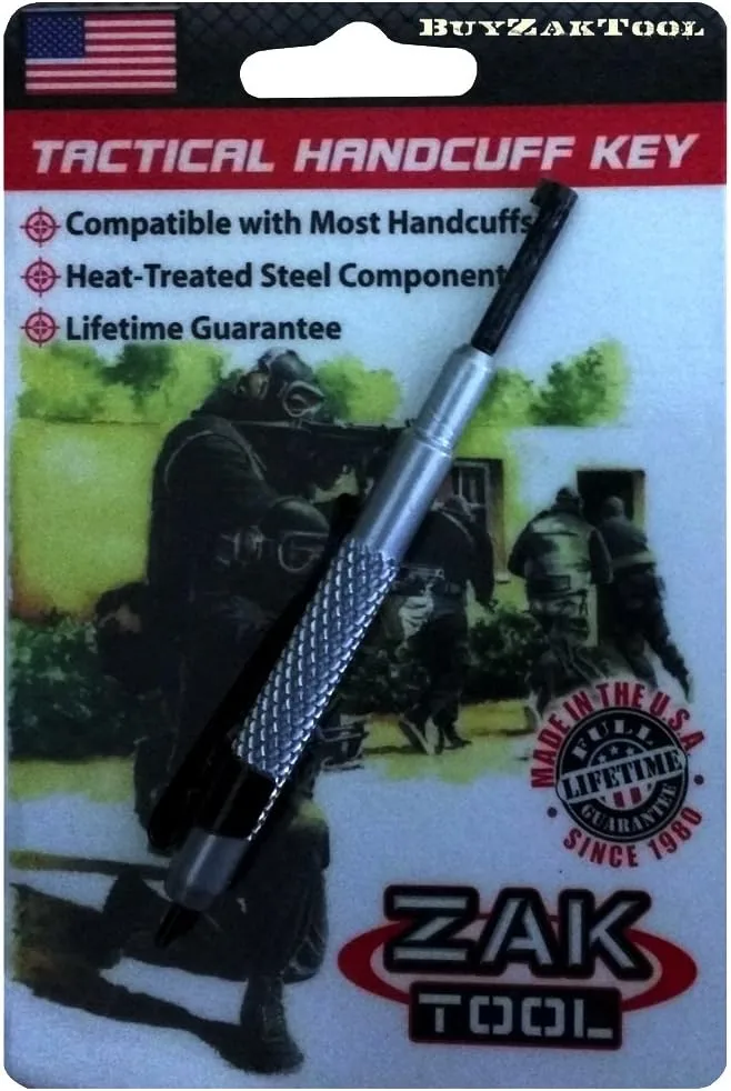 ZAK TOOL Aluminum Pocket Handcuff Key