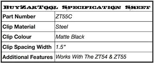 Zak Tool Secures Two Zt55 Key Ring Hold
