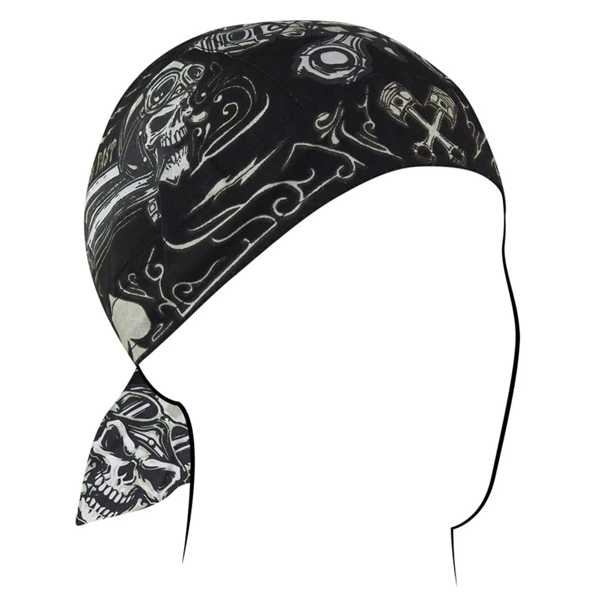 ZANheadgear Flydanna 6-Panel Bandanna Headwrap