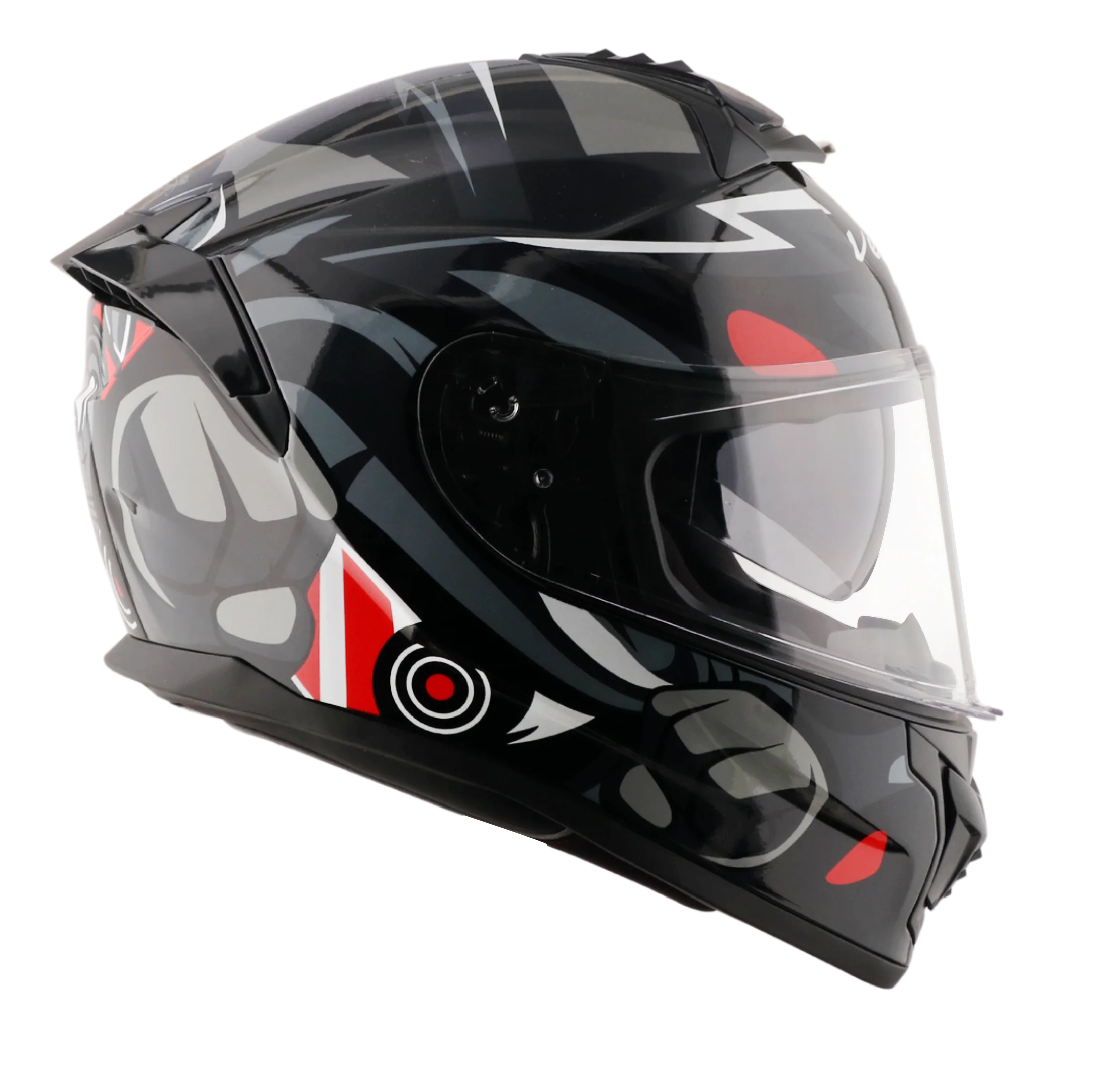 VEGA ZAP DUDE BLACK/RED D/V (M)