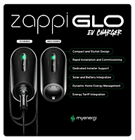 EV Charger-ZAPPI GLO-7kW-1 Phase Black EV Charger-ZAPPI GLO-7kW-1 Phase Black