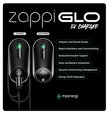 Zappi GLO 7kW EV charger