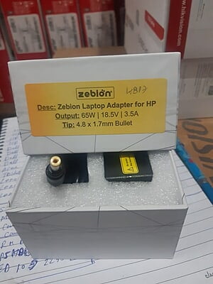 Zebion Laptop Adapter FOHP65w Big 18.5V/3.5A