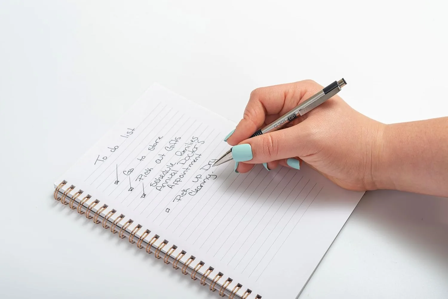 Zebra Pen G-301 Retractable Gel Pen 0.7mm Medium Point Stainless Steel Barrel