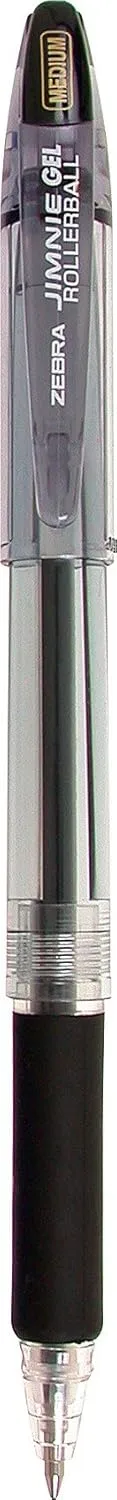 Zebra Pen GR-8 Retractable Gel Pen, Black, 12 Pack (42610) Black A