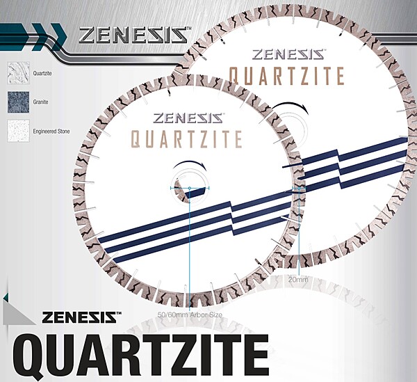 Zenesis Quartzite Bridge Saw Blade