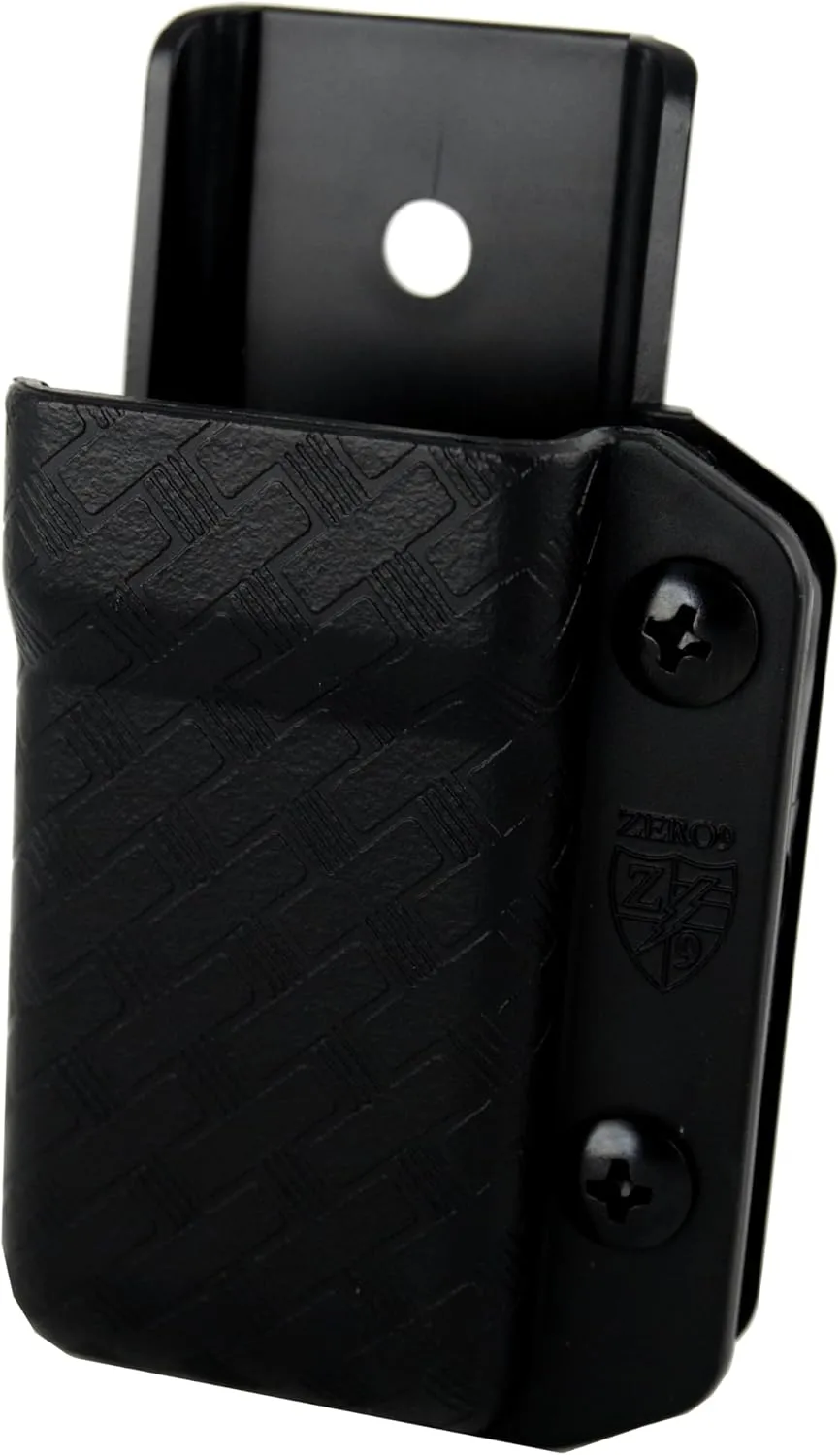 ZERO9 HOLSTERS Model 4050 Single Magazine Case, Mag Pouch for 9mm and .40 cal Magazines