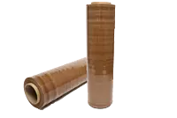 18" x 1500' x 63 Gauge, Cast Colored Hand Stretch Wrap, 4 rls/cs