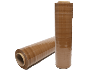 18" x 1500' x 63 Gauge, Cast Colored Hand Stretch Wrap, 4 rls/cs