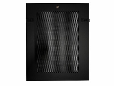6U wall mount server rack with glass door and perforated side panels 600x450x368mm (WxDxH) 6U wall mount server rack with glass door and perforated side panels 600x450x368mm (WxDxH)