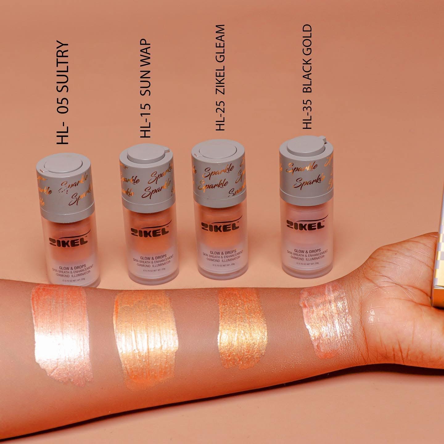ZIKEL GLOW AND DROPS HIGHLIGHTER - 