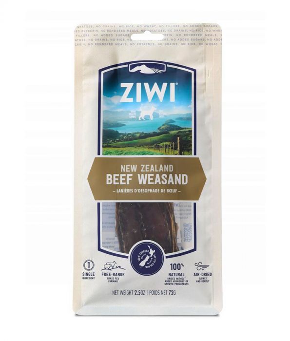 Ziwipeak Dog Chews Beef Weasand Ziwipeak Dog Chews Beef Weasand