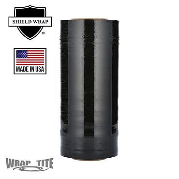 20" x 5000' x 80 Gauge, Machine Cast Dark Black, 40rls/plt