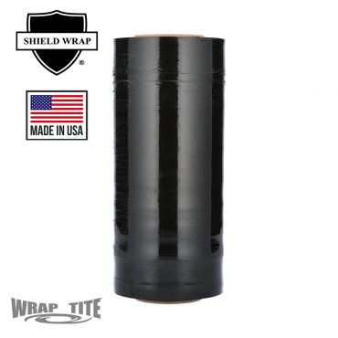 20" x 5000' x 80 Gauge, Machine Cast Dark Black, 40rls/plt