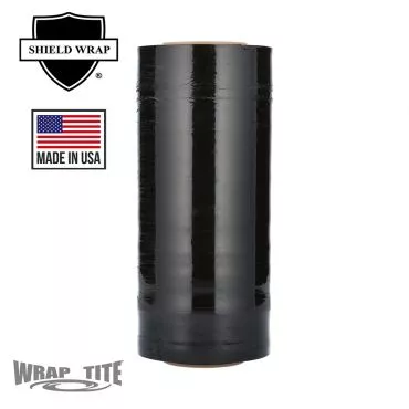 20" x 5000' x 80 Gauge, Machine Cast Dark Black, 40rls/plt