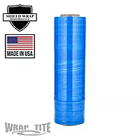 18" x 1500' x 63 Gauge, Cast Colored Hand Stretch Wrap, 4 rls/cs