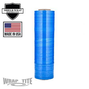 18" x 1500' x 63 Gauge, Cast Colored Hand Stretch Wrap, 4 rls/cs
