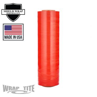 18" x 1500' x 63 Gauge, Cast Colored Hand Stretch Wrap, 4 rls/cs